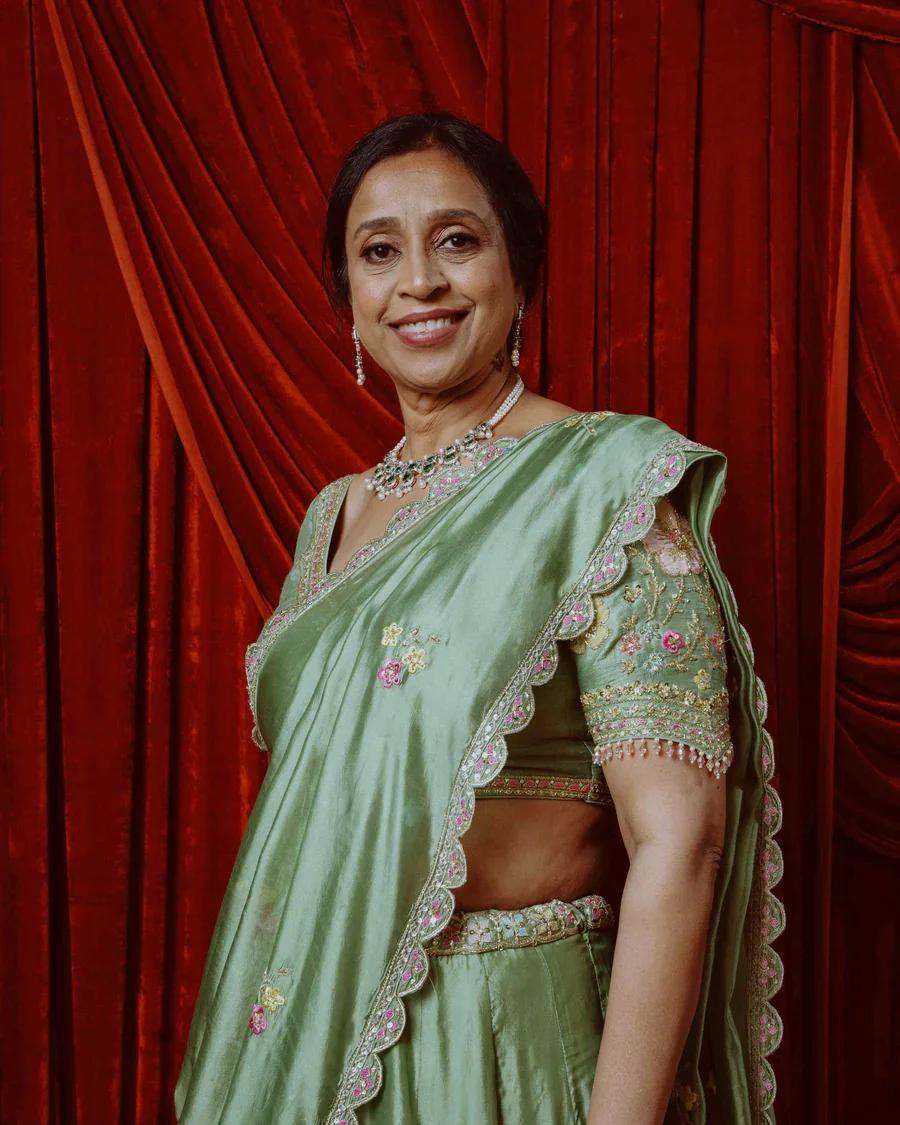 Green Bridal Attire by Aayka Fashion