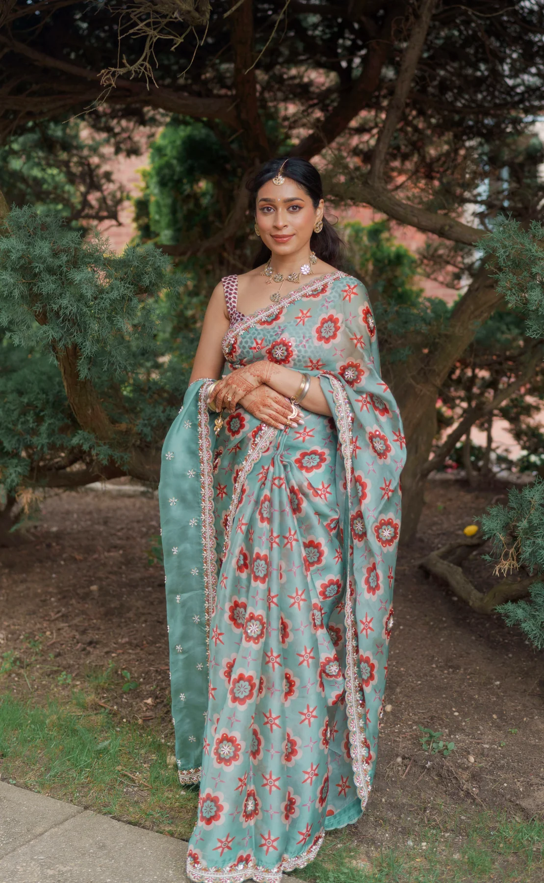 Green Bridal Attire by Aayka Fashion
