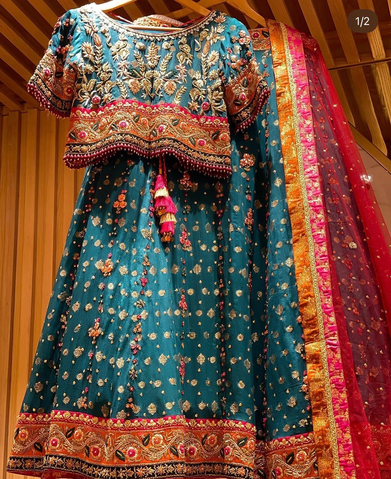 Blue Lehenga